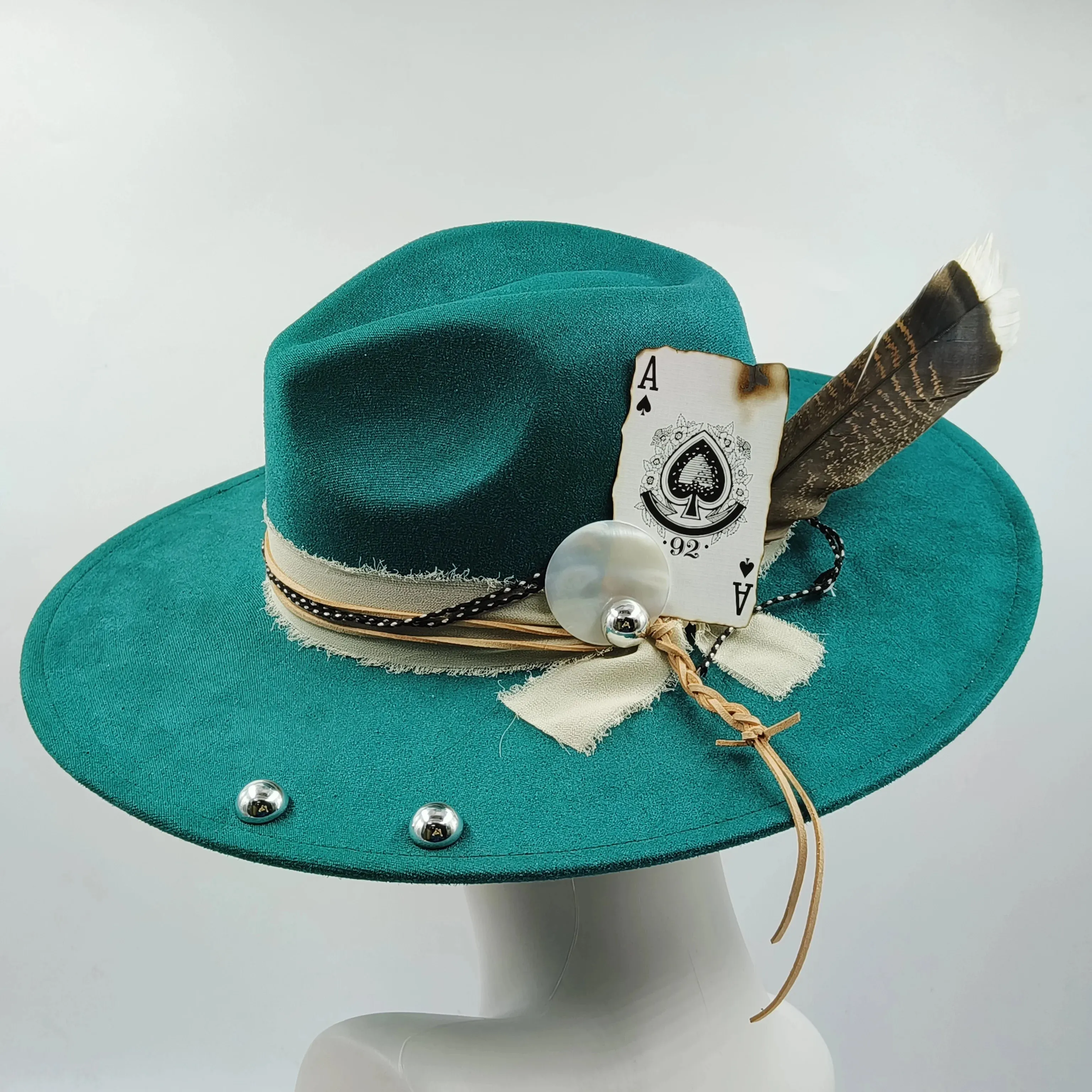 TEEK - Retro Suede Fedora Hat