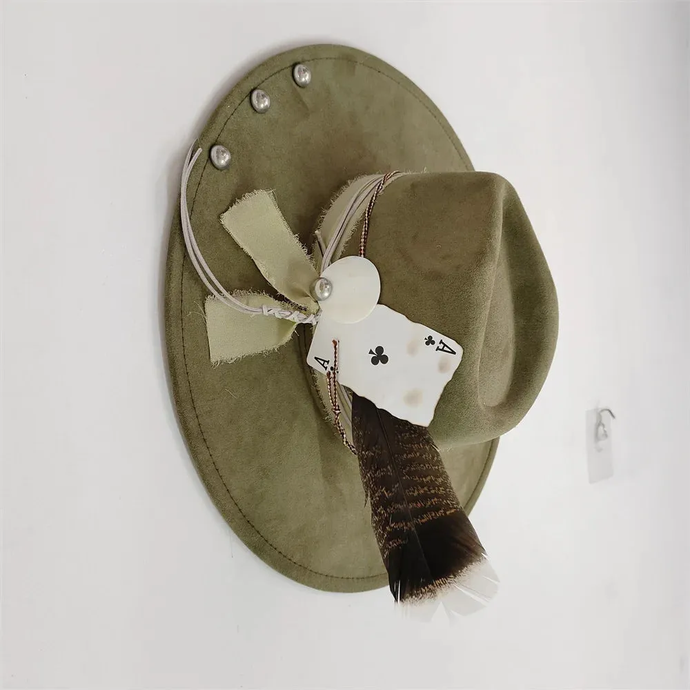 TEEK - Retro Suede Fedora Hat