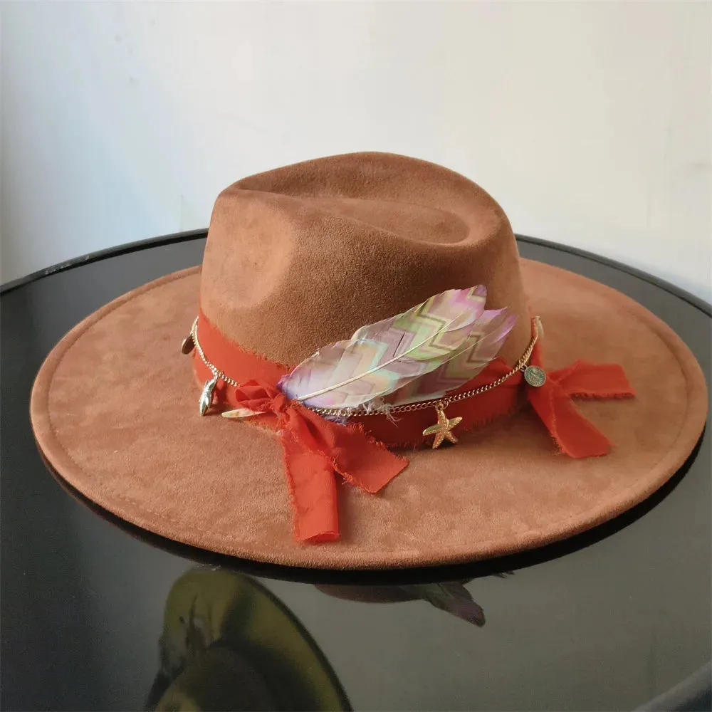 TEEK - Retro Suede Fedora Hat