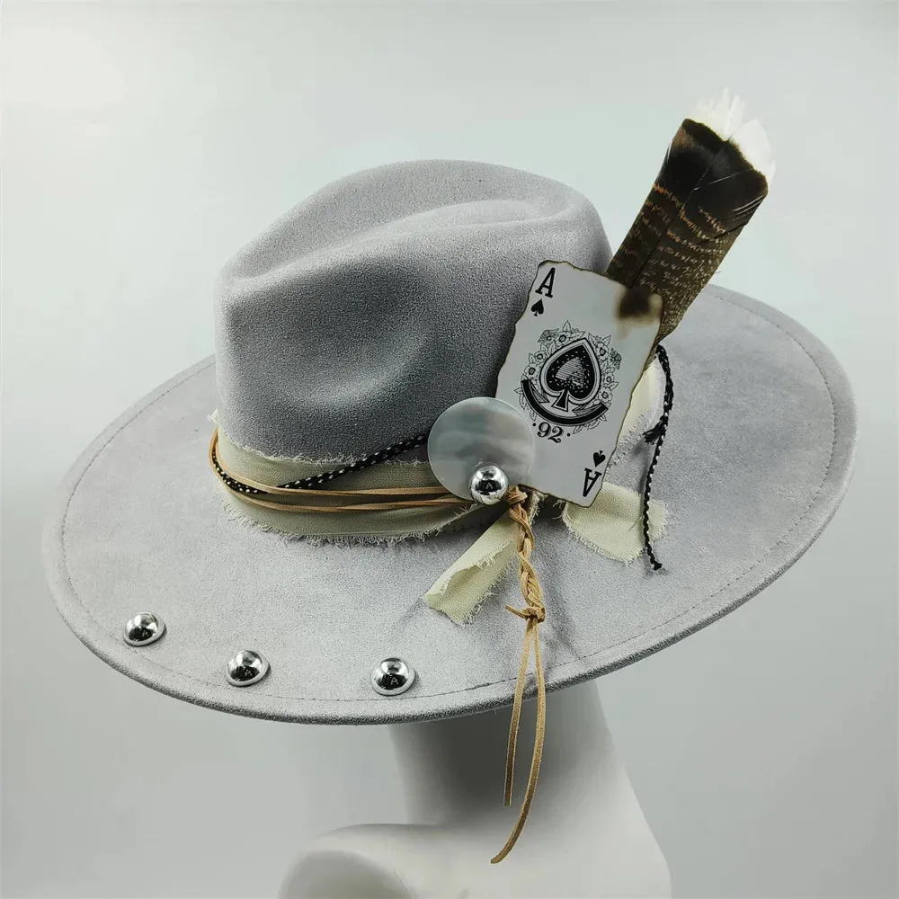 TEEK - Retro Suede Fedora Hat