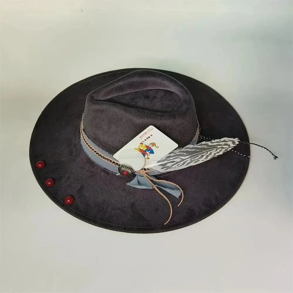 TEEK - Retro Suede Fedora Hat