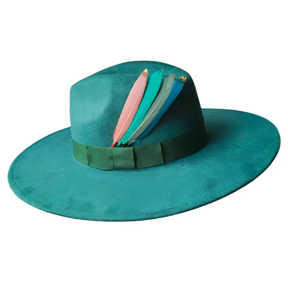 TEEK - Retro Suede Fedora Hat