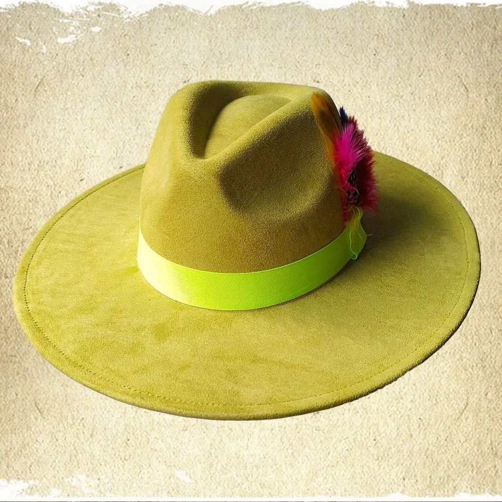 TEEK - Retro Suede Fedora Hat