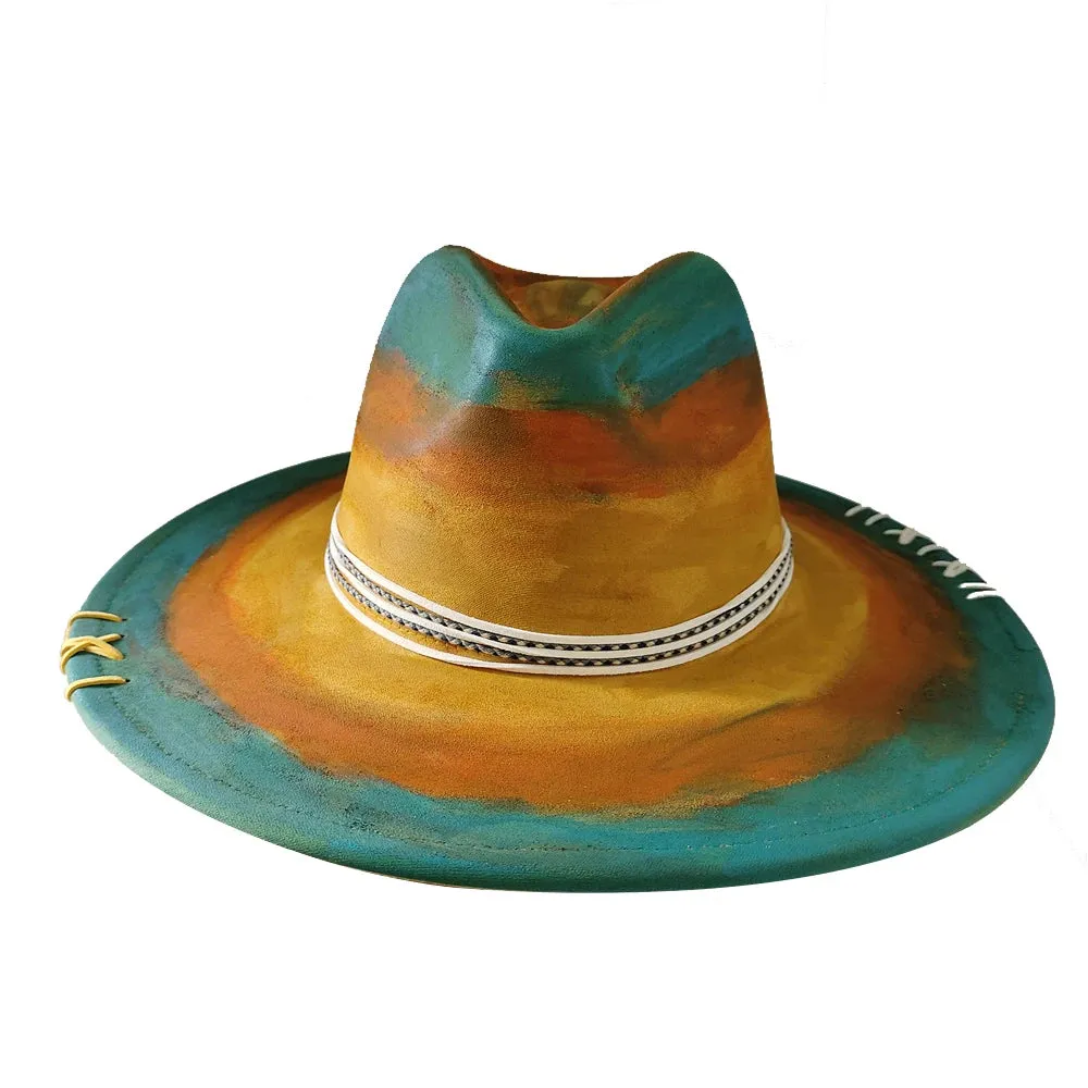 TEEK - Retro Suede Fedora Hat