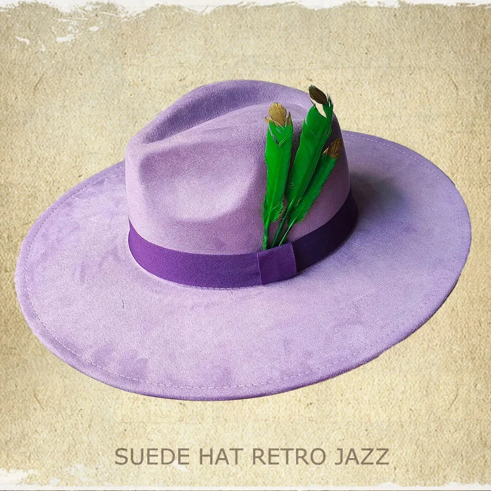 TEEK - Retro Suede Fedora Hat