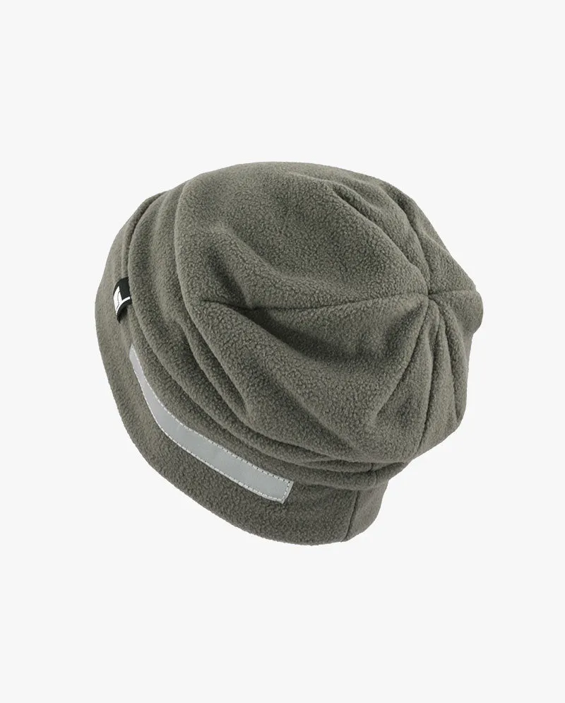 The Hat Depot - Reflective Safety Fleece Beanie